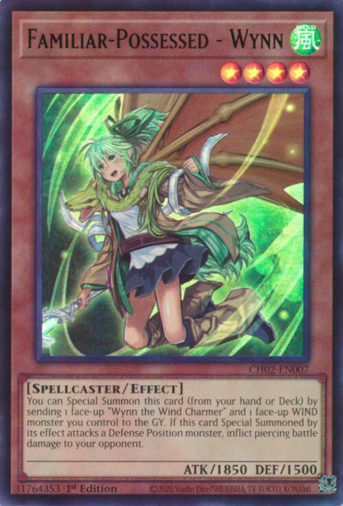 Familiar-Possessed - Wynn [CH02-EN007] Ultra Rare | Exor Games Truro