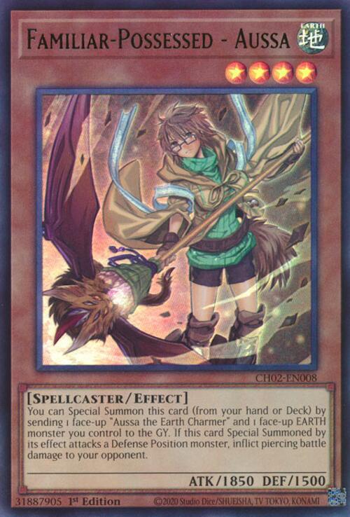 Familiar-Possessed - Aussa [CH02-EN008] Ultra Rare | Exor Games Truro