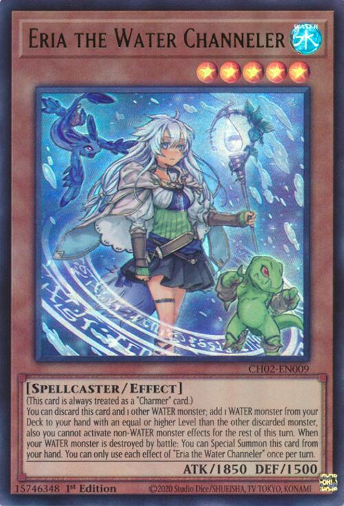 Eria the Water Channeler [CH02-EN009] Ultra Rare | Exor Games Truro