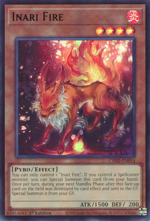 Inari Fire [CH02-EN014] Ultra Rare | Exor Games Truro