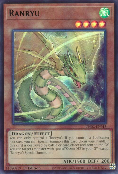 Ranryu [CH02-EN015] Ultra Rare | Exor Games Truro