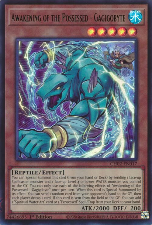 Awakening of the Possessed - Gagigobyte [CH02-EN017] Ultra Rare | Exor Games Truro