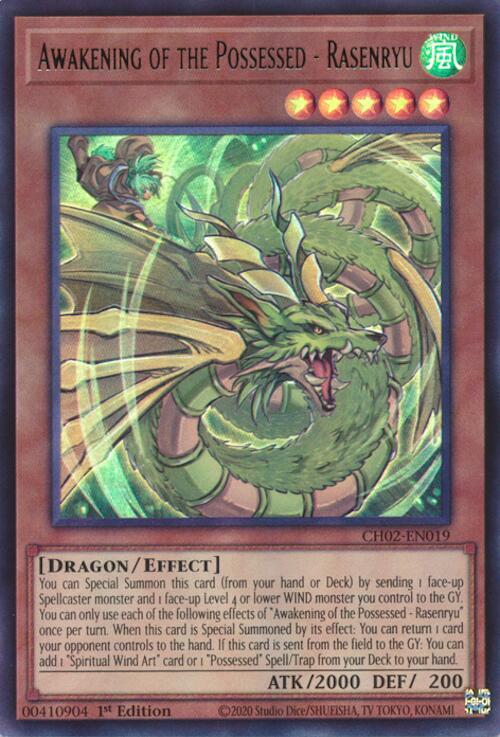 Awakening of the Possessed - Rasenryu [CH02-EN019] Ultra Rare | Exor Games Truro