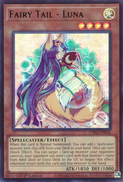 Fairy Tail - Luna [CH02-EN026] Ultra Rare | Exor Games Truro