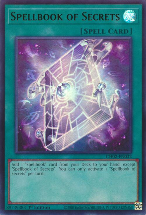 Spellbook of Secrets [CH02-EN032] Ultra Rare | Exor Games Truro