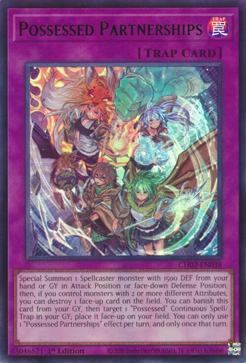 Possessed Partnerships [CH02-EN038] Ultra Rare | Exor Games Truro