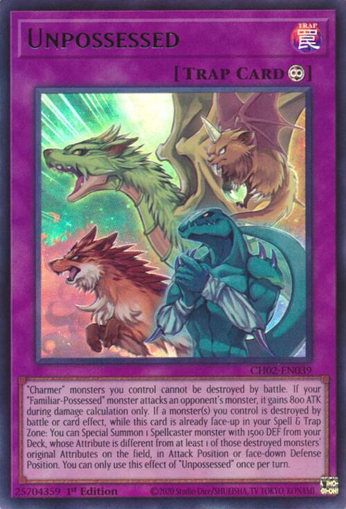 Unpossessed [CH02-EN039] Ultra Rare | Exor Games Truro