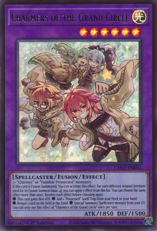 Charmers of the Grand Circle (Ultra Rare) [CH02-EN041] Ultra Rare | Exor Games Truro