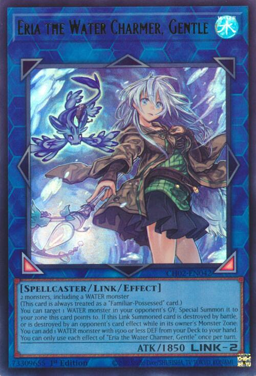 Eria the Water Charmer, Gentle [CH02-EN042] Ultra Rare | Exor Games Truro