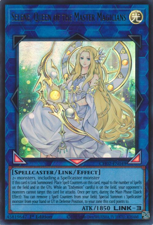 Selene, Queen of the Master Magicians [CH02-EN049] Ultra Rare | Exor Games Truro