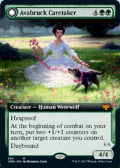 Avabruck Caretaker // Hollowhenge Huntmaster (Extended Art) [Innistrad: Crimson Vow] | Exor Games Truro