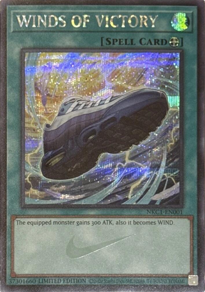 Winds of Victory [NKC1-EN001] Prismatic Secret Rare | Exor Games Truro