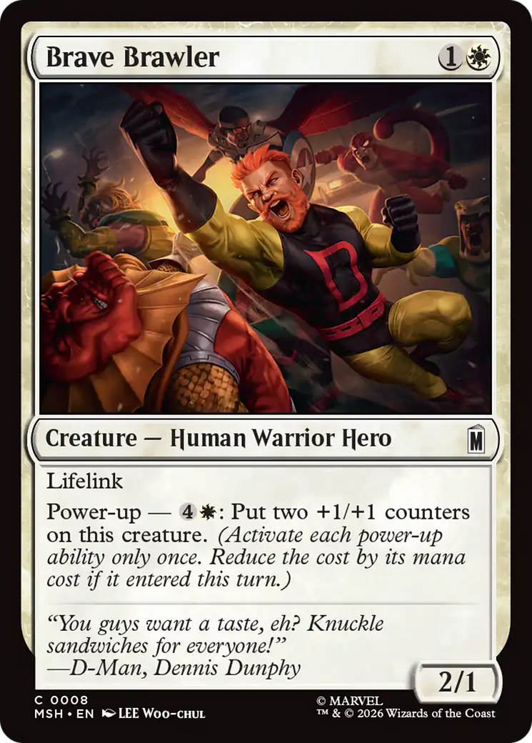 Brave Brawler [Marvel Super Heroes] | Exor Games Truro