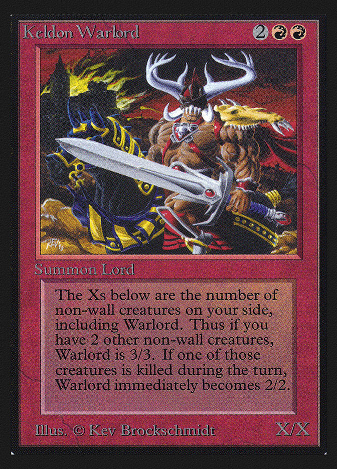 Keldon Warlord [International Collectors' Edition] | Exor Games Truro