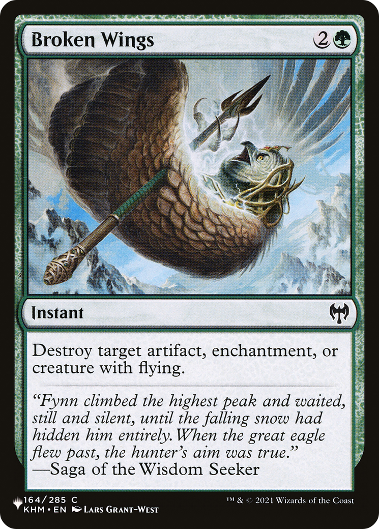 Broken Wings [The List] | Exor Games Truro
