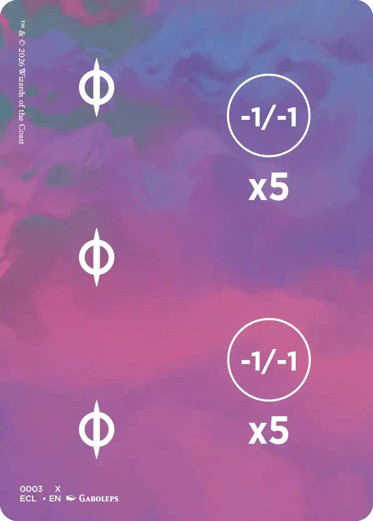 Punch Card Token [Lorwyn Eclipsed Tokens] | Exor Games Truro