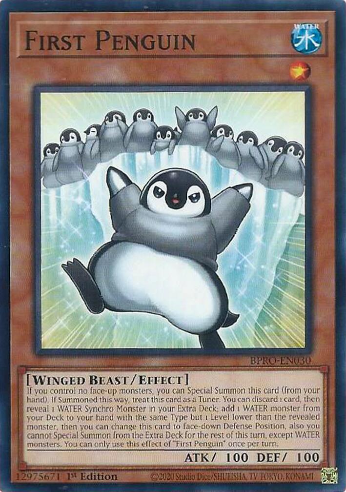 First Penguin [BPRO-EN030] Common | Exor Games Truro
