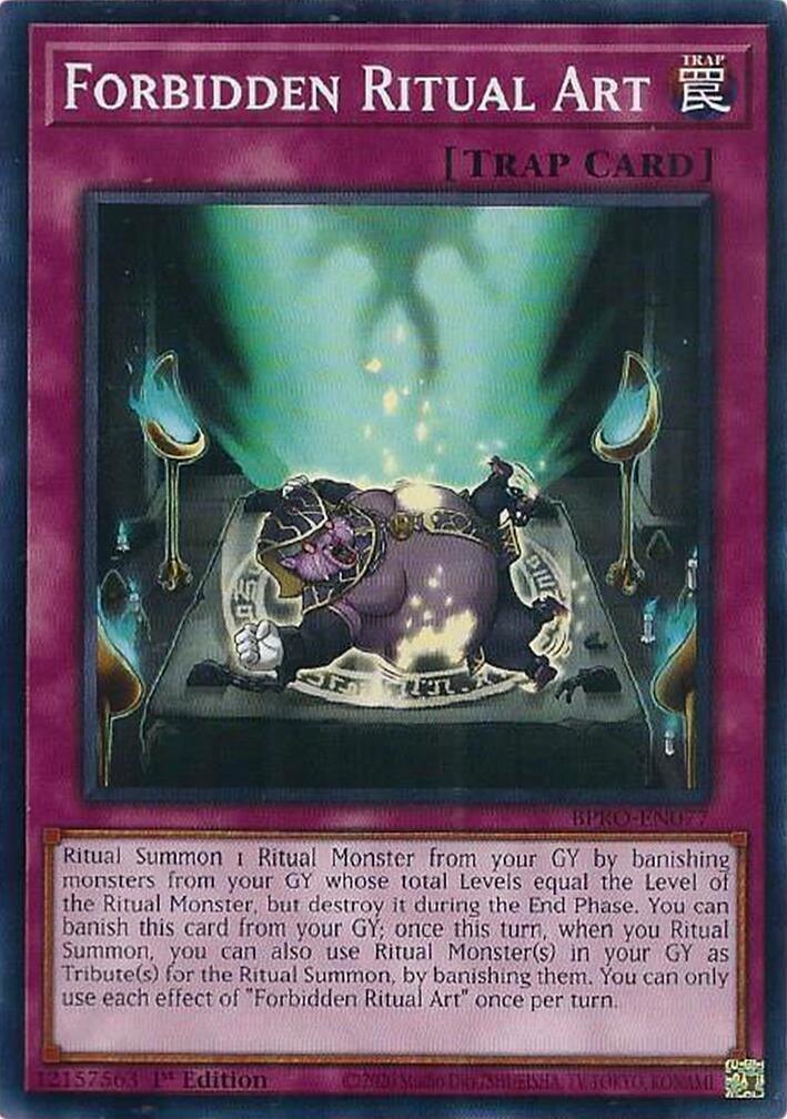 Forbidden Ritual Art [BPRO-EN077] Common | Exor Games Truro