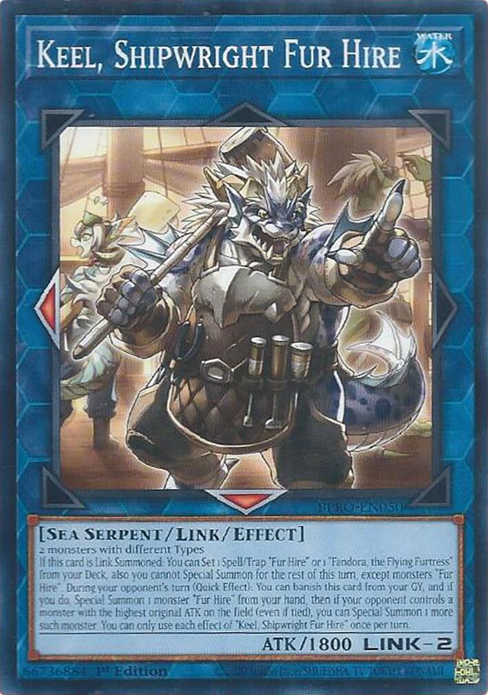 Keel, Shipwright Fur Hire [BPRO-EN050] Common | Exor Games Truro
