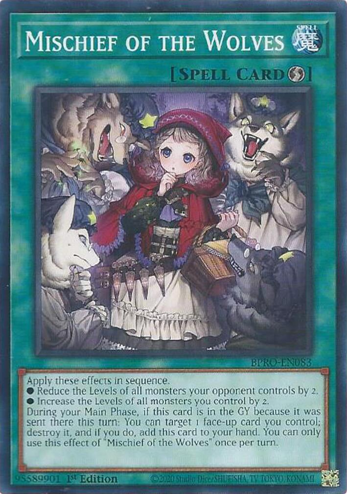 Mischief of the Wolves [BPRO-EN083] Common | Exor Games Truro