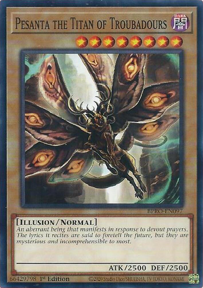 Pesanta the Titan of Troubadours [BPRO-EN097] Common | Exor Games Truro