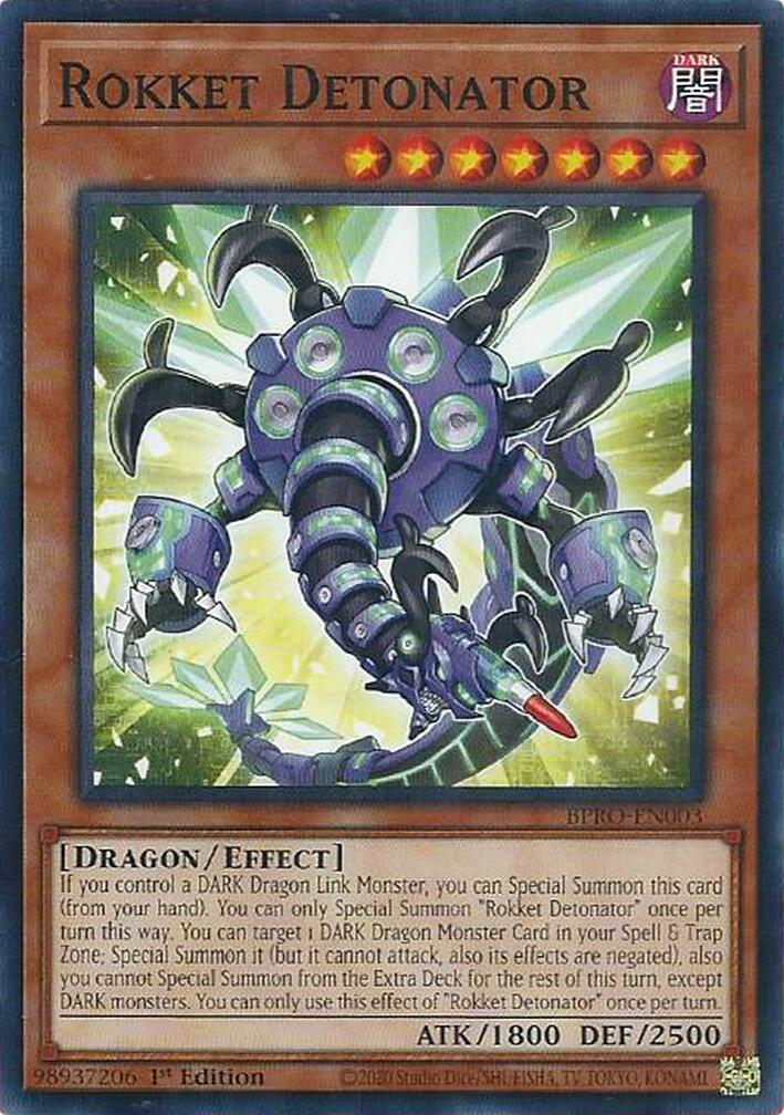 Rokket Detonator [BPRO-EN003] Common | Exor Games Truro