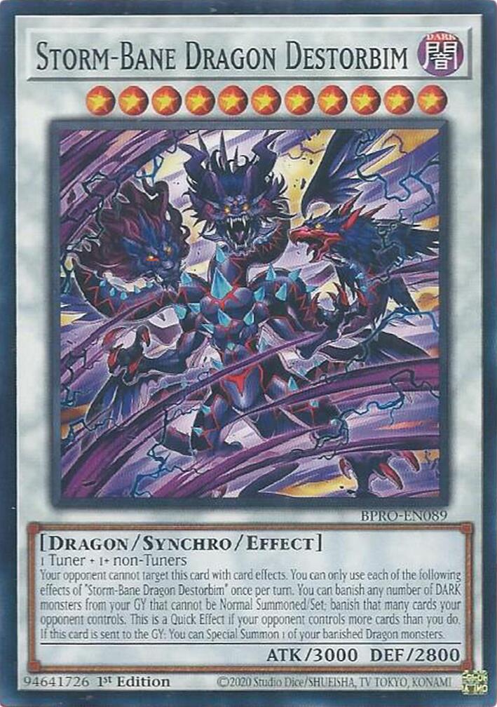 Storm-Bane Dragon Destorbim [BPRO-EN089] Common | Exor Games Truro
