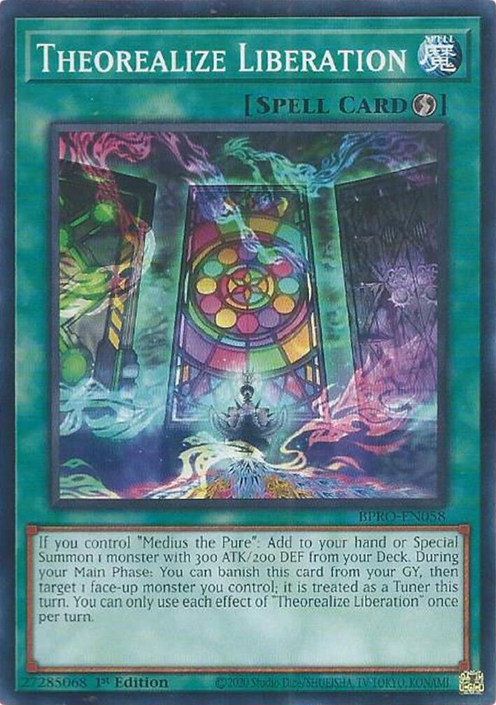 Theorealize Liberation [BPRO-EN058] Common | Exor Games Truro