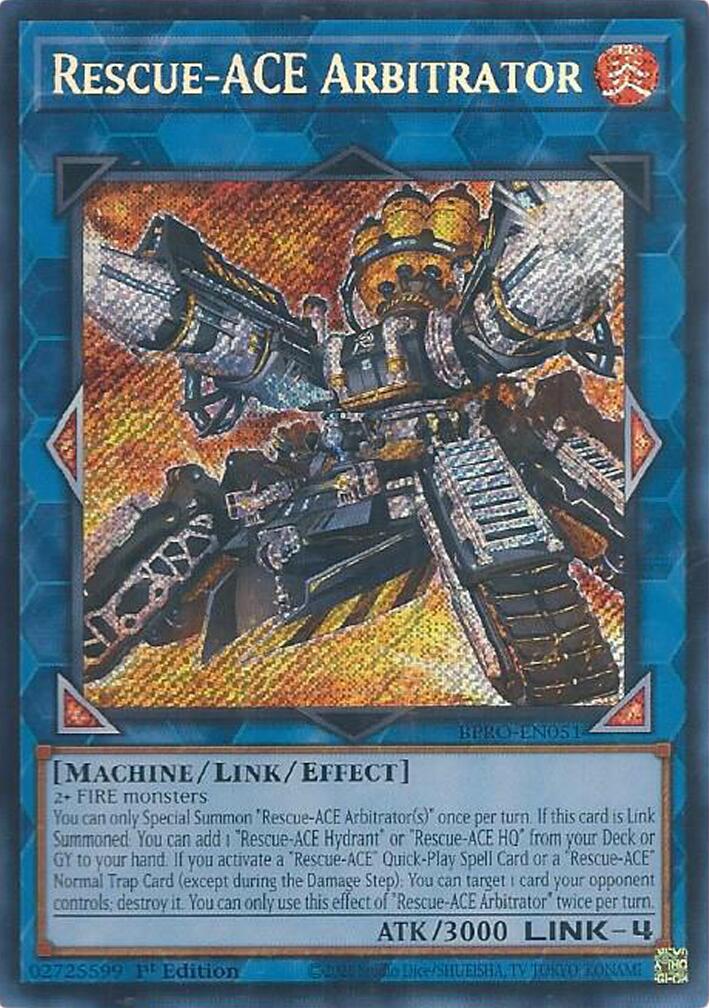 Rescue-ACE Arbitrator [BPRO-EN051] Secret Rare | Exor Games Truro