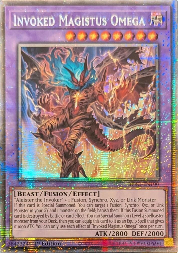 Invoked Magistus Omega (Starlight Rare) [BPRO-EN100] Starlight Rare | Exor Games Truro