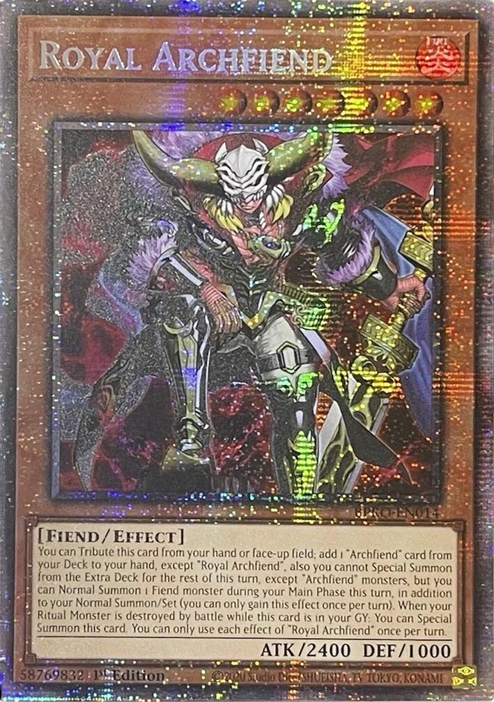 Royal Archfiend (Starlight Rare) [BPRO-EN014] Starlight Rare | Exor Games Truro
