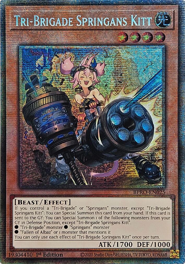 Tri-Brigade Springans Kitt (Starlight Rare) [BPRO-EN025] Starlight Rare | Exor Games Truro