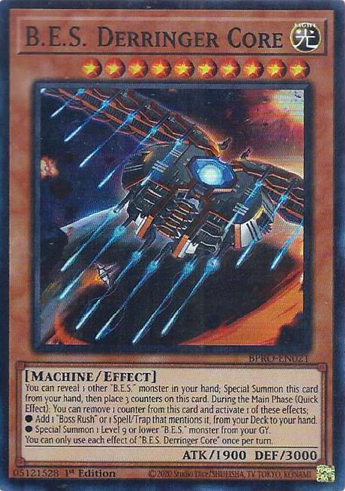 B.E.S. Derringer Core [BPRO-EN021] Super Rare | Exor Games Truro