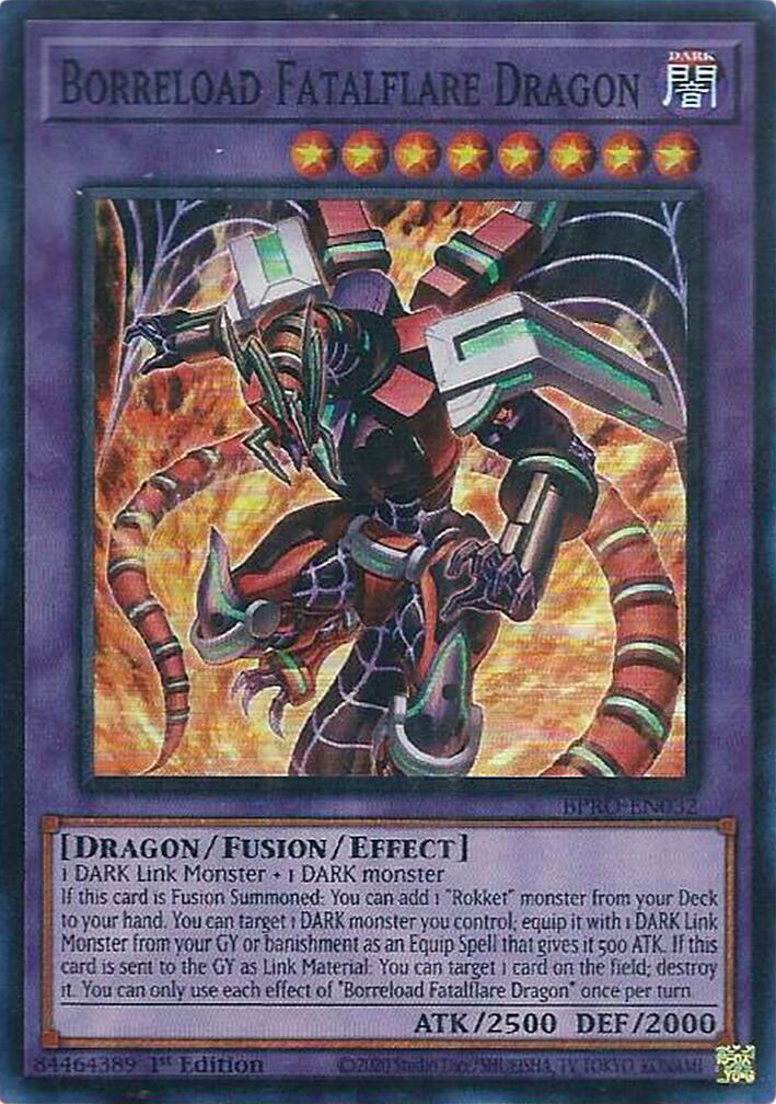 Borreload Fatalflare Dragon [BPRO-EN032] Super Rare | Exor Games Truro