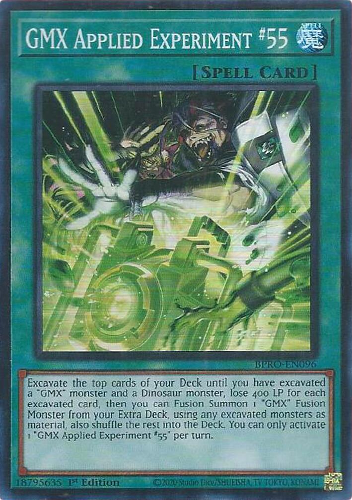 GMX Applied Experiment #55 [BPRO-EN096] Super Rare | Exor Games Truro