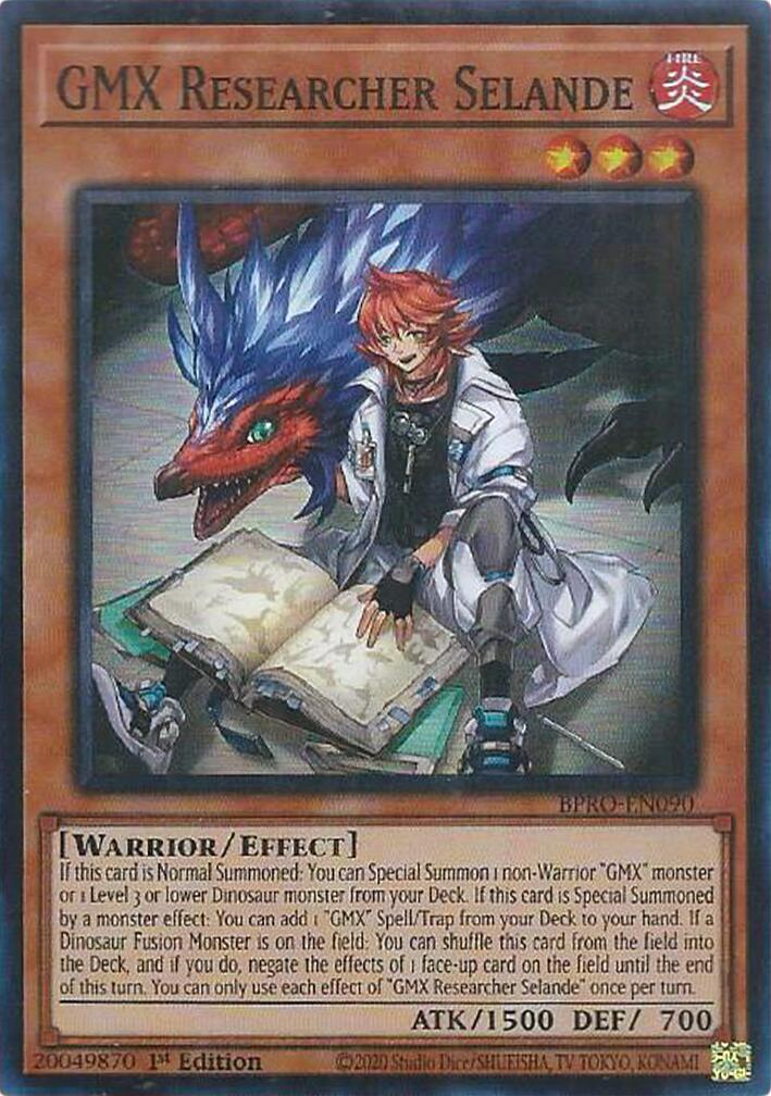 GMX Researcher Selande [BPRO-EN090] Super Rare | Exor Games Truro