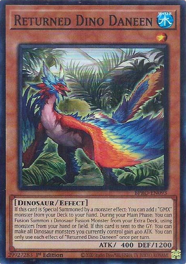 Returned Dino Daneen [BPRO-EN093] Super Rare | Exor Games Truro