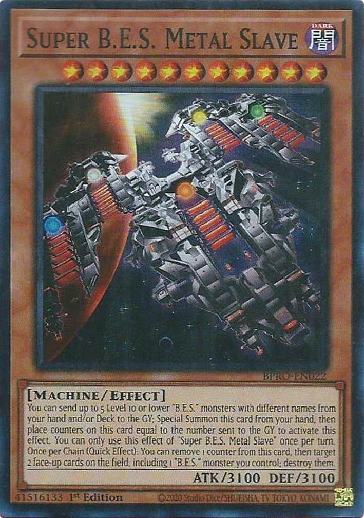 Super B.E.S. Metal Slave [BPRO-EN022] Super Rare | Exor Games Truro