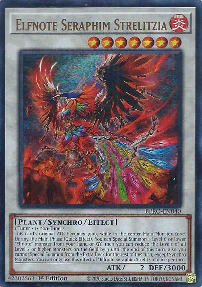 Elfnote Seraphim Strelitzia [BPRO-EN040] Ultra Rare | Exor Games Truro