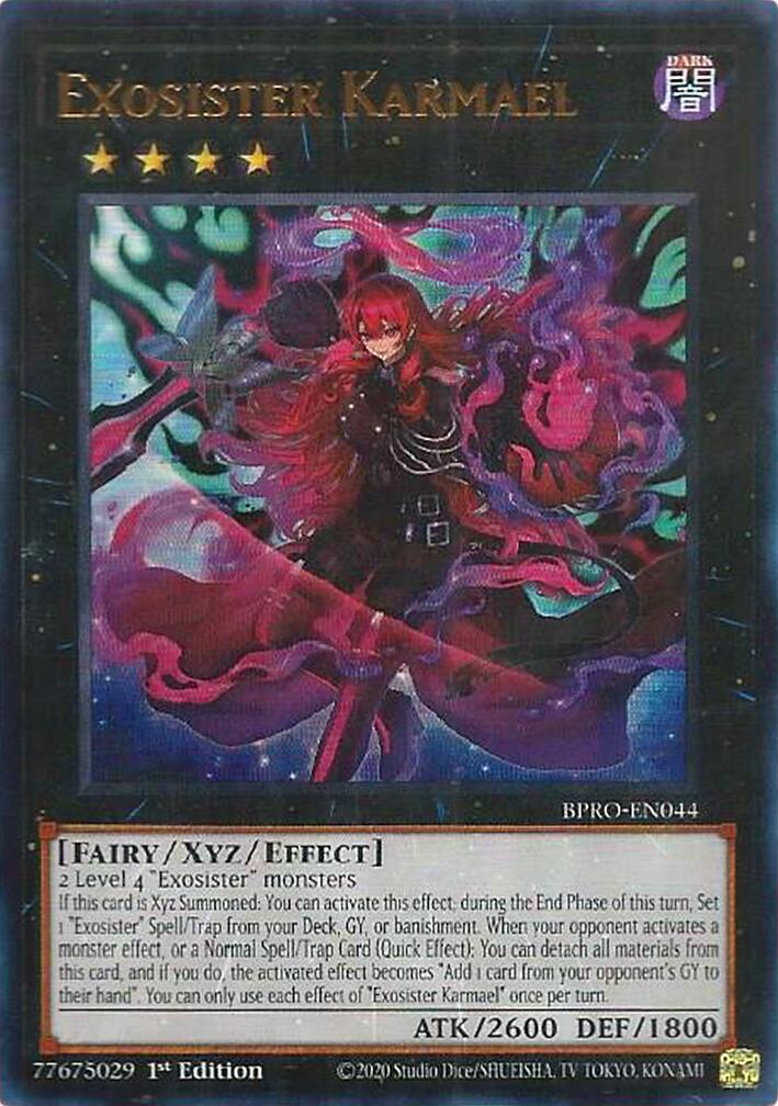 Exosister Karmael [BPRO-EN044] Ultra Rare | Exor Games Truro