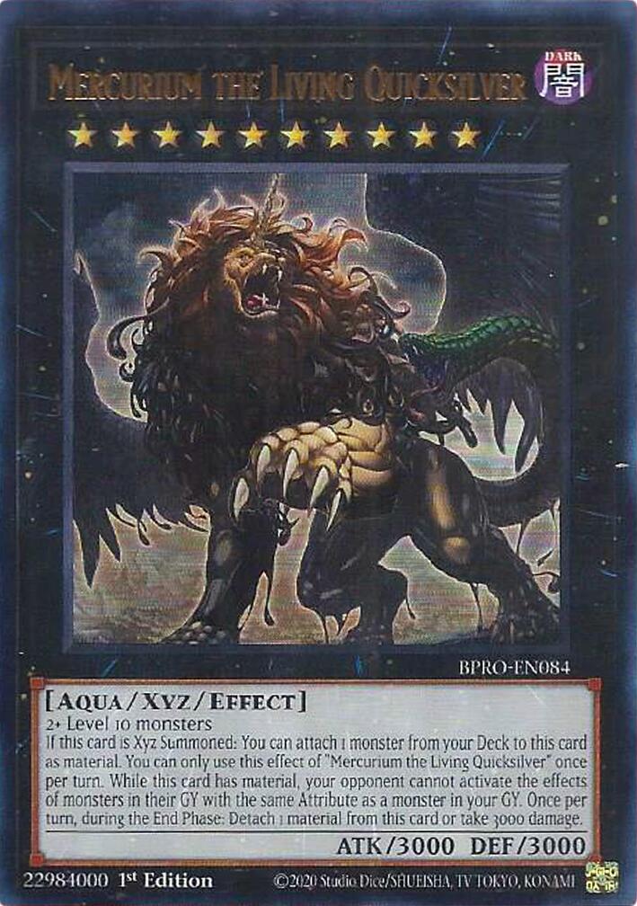 Mercurium the Living Quicksilver [BPRO-EN084] Ultra Rare | Exor Games Truro