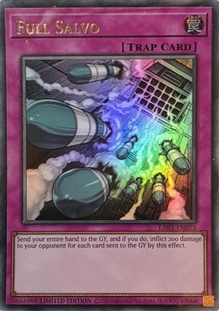 Full Salvo [LART-EN075] Ultra Rare | Exor Games Truro