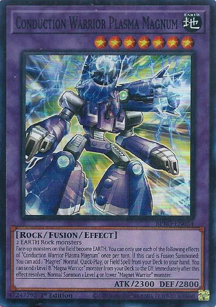 Conduction Warrior Plasma Magnum [BPRO-EN034] Super Rare | Exor Games Truro