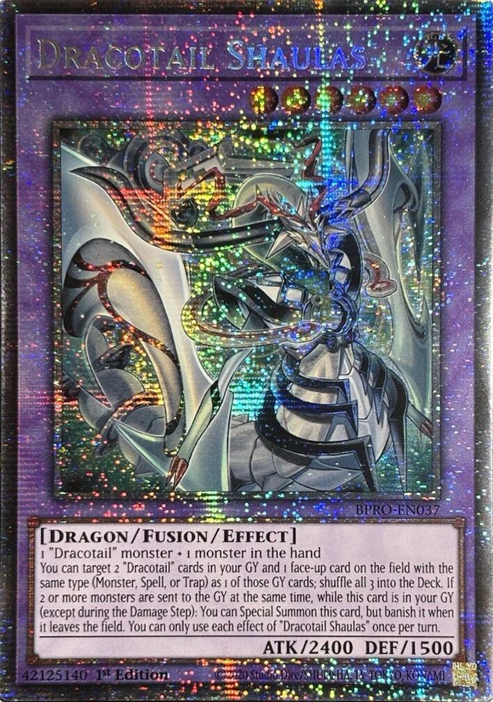 Dracotail Shaulas [BPRO-EN037] Starlight Rare | Exor Games Truro