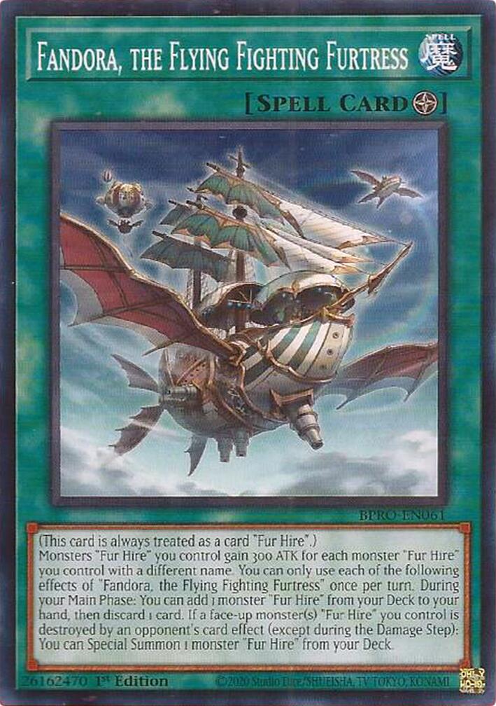 Fandora, the Flying Fighting Furtress [BPRO-EN061] Common | Exor Games Truro
