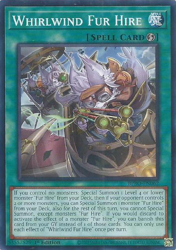 Whirlwind Fur Hire [BPRO-EN062] Common | Exor Games Truro