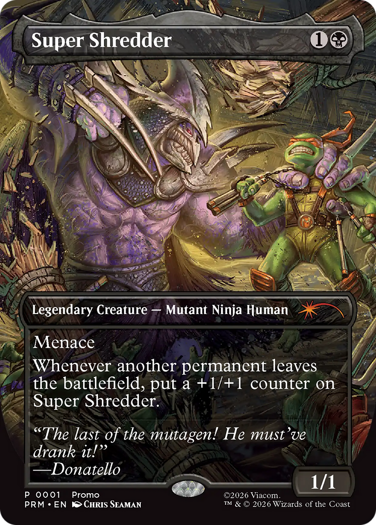Super Shredder (Borderless) [Spotlight Series] | Exor Games Truro