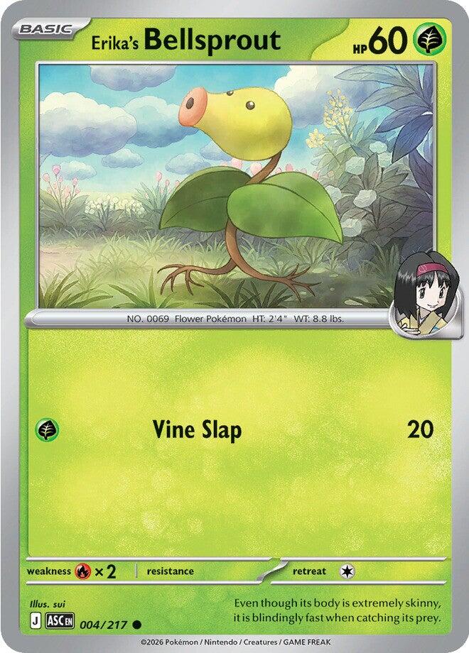 Erika's Bellsprout (004/217) [Mega Evolution: Ascended Heroes] | Exor Games Truro