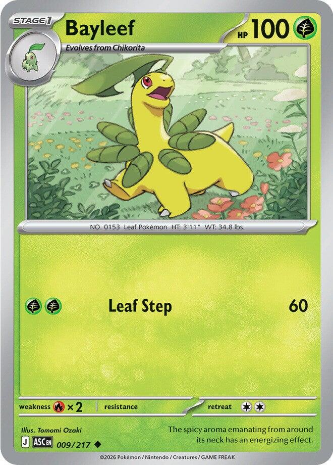 Bayleef (009/217) [Mega Evolution: Ascended Heroes] | Exor Games Truro