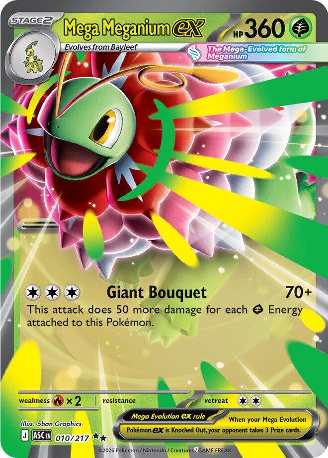 Mega Meganium ex (010/217) [Mega Evolution: Ascended Heroes] | Exor Games Truro
